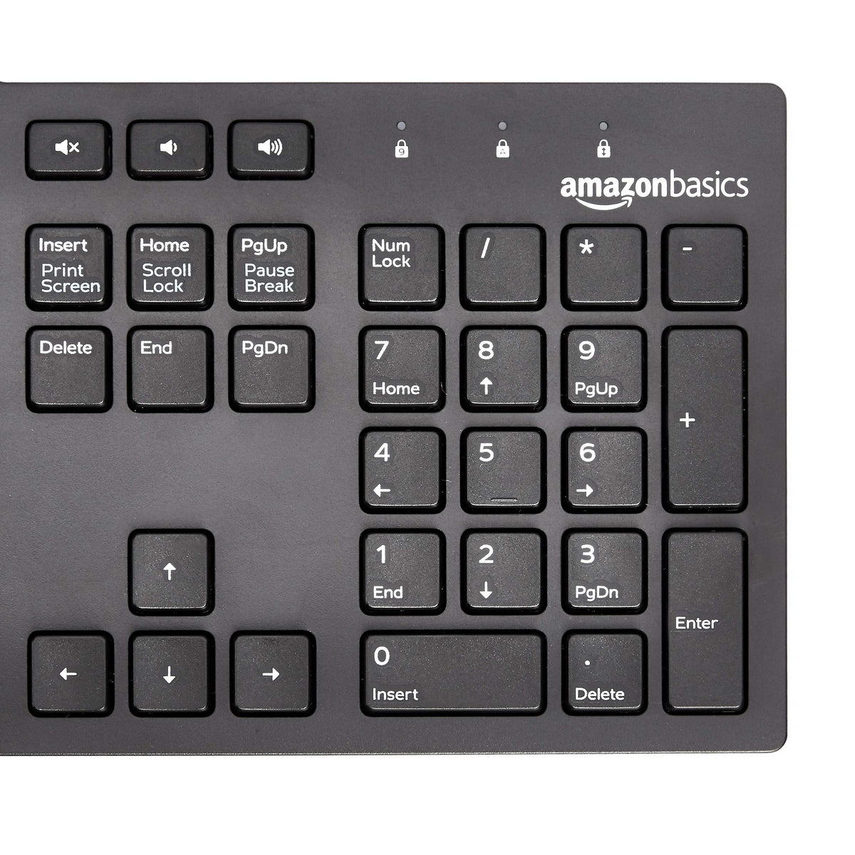 Amazon Basics Wired US QWERTY Keyboard 10-Pack Carton